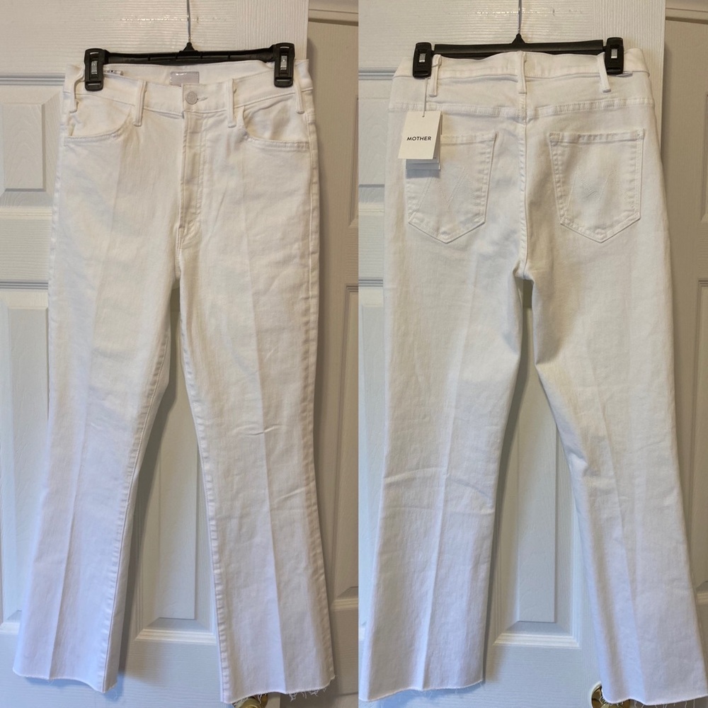 Mother The Hustler Ankle Frayed Jeans - size 28